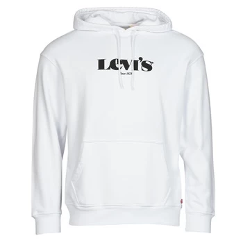 Levis T2 RELAXED GRAPHIC PO mens Sweatshirt in White - Sizes XXL,S,M,L,XL