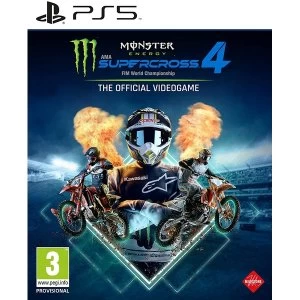 Monster Energy Supercross The Official Videogame 4 PS5 Game