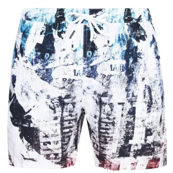 Firetrap Swim Shorts - Multi Texture