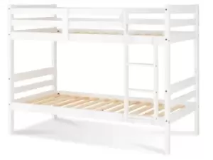 Seconique Panama 3ft White Wooden Bunk Bed Frame