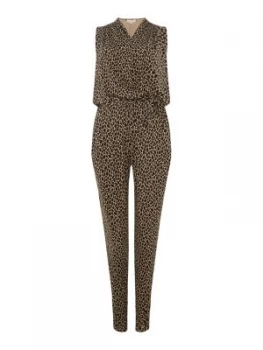 Michael Kors Leopard jumpsuit Camel