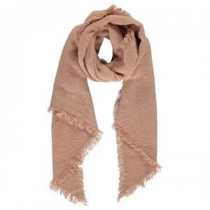 Vero Moda Vero Naisy Plain Long Scarf - Misty Rose