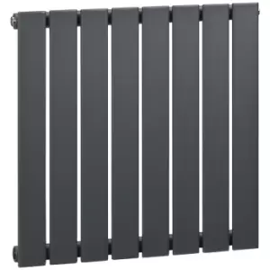 HOMCOM 60 x 60cm Radiator Space Heater in Grey