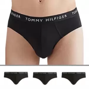 Tommy Hilfiger 3 Pack Essential Cotton Briefs - Black L