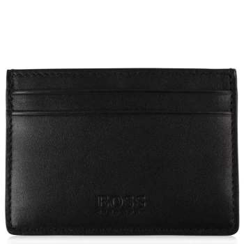 BOSS Nappa Leather Card Holder - Black