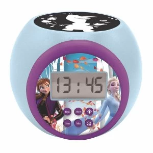 Disney Frozen II Childrens Projector Clock with Timer