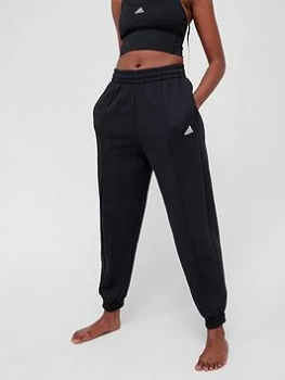 adidas Studio Yoga Pants - Black, Size S, Women