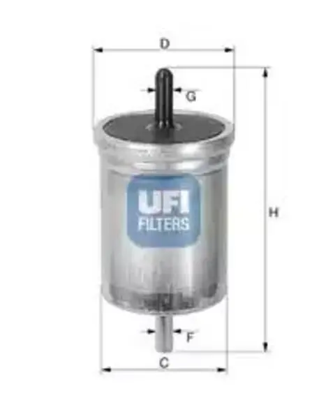 UFI 31.562.00 Fuel Filter Petrol