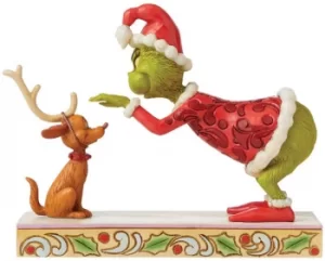 The Grinch Grinch Patting Max Collection Figures multicolor