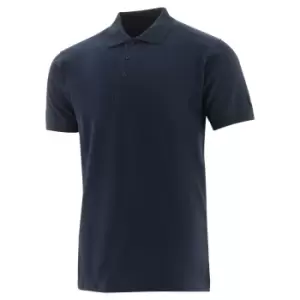 Caterpillar Mens Essentials Polo Shirt (L) (Navy)