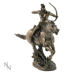 Horseback Mohican Warrior Figurine