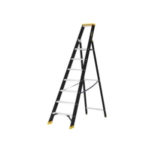 Professional Single Stepladder, 1.75m 7 Rungs DWLDXLD117E