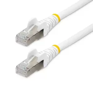 StarTech.com 3m CAT6a Ethernet Cable - White - Low Smoke Zero...