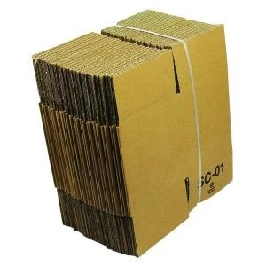 Single Wall Corrugated Dispatch Cartons 127x127x127mm Brown Pack of 25