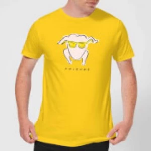 Friends Turkey Mens T-Shirt - Yellow - S