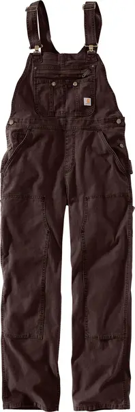 Carhartt Crawford Womens Bib Overall, brown, Size L