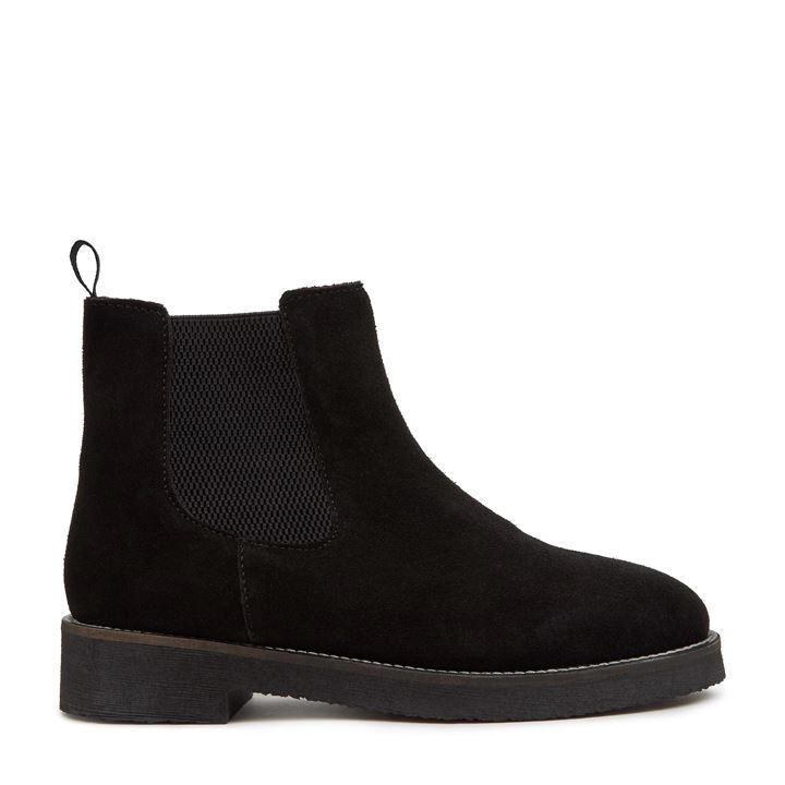 Roberto Vianni Black Suede 'Pamiila' Chelsea Boots - 3