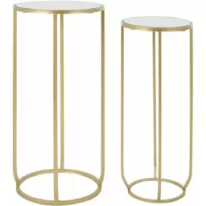 Premier Housewares - Avantis Set of 2 Tall Side Tables