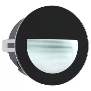 Aracena LED Outdoor Recessed Wall Light White, Black IP65 - Eglo