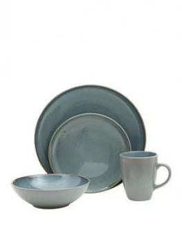 Premier Housewares 16 Piece Two Tone Reactive Dinner Set