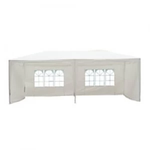 OutSunny Party Gazebo White Water proof Outdoors 1140 mm x 250 mm x 220 mm