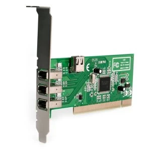 Startech PCI1394MP Texas Instruments Chipset 4 Port PCI Firewire Card