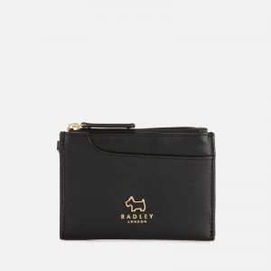 Radley Womens Pockets Small Zip Top Coin Purse - Black