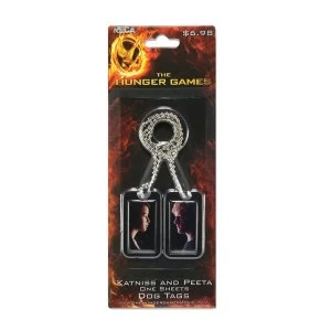 Hunger Games - Katniss & Peeta Dog Tag Seal