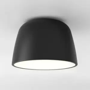 Astro Taiko Cylindrical 30cm Bowl Ceiling Light, Black