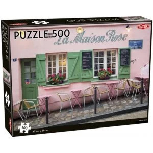 Parisian Cafe 500 Piece Jigsaw Puzzle