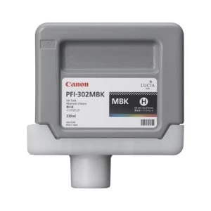 Canon PFI302MBK Matte Black Ink Cartridge