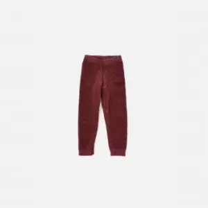 Missguided Knitted Chenille Leggings - Red