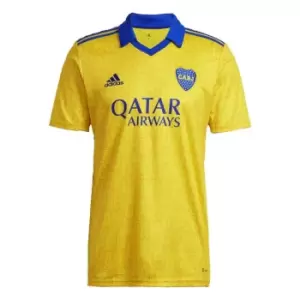 adidas Boca Juniors 22/23 Third Jersey Mens - Yellow