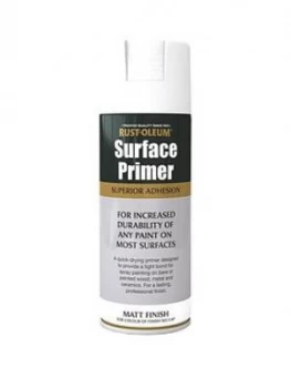 Rust-Oleum Surface Primer White Matt 400Ml