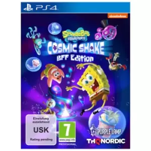 SpongeBob SquarePants The Cosmic Shake BFF Edition PS4 Game