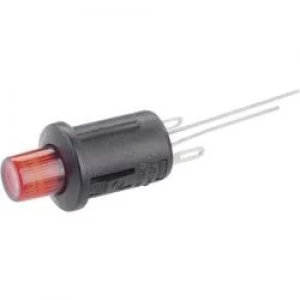 Pushbutton switch 250 V AC 0.5 A 1 x OffOn SCI R1