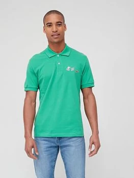 Lacoste X Snoopy Polo Shirt - Green Size XL Men