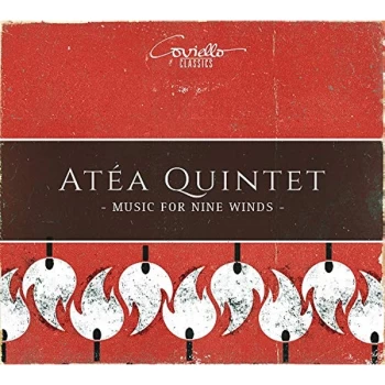 Alwyn & Mozart - At&eacute;a Quintet: Music for Nine Winds CD