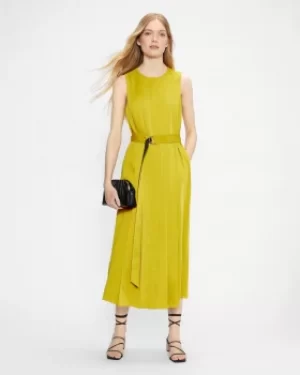 Midi Pleat Dress