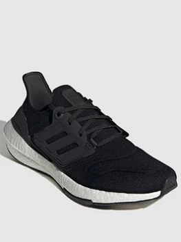 adidas Ultraboost 22 - Black/White, Size 8, Men