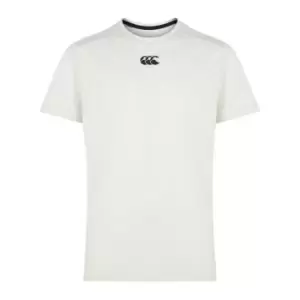 Canterbury Cotton/Poly T-Shirt Junior Boys - White