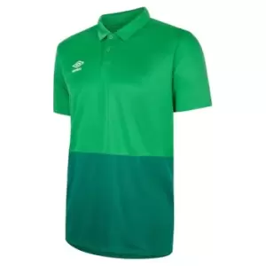 Umbro Poly Polo Shirt Juniors - Green