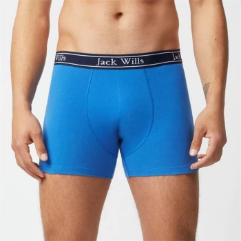 Jack Wills Multipack Fine Stripe Boxers 2 Pack - Blue