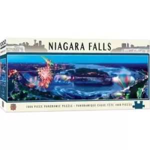 Masterpieces Puzzle City Panoramic Niagara Falls Puzzle 1000 piece jigsaw puzzle