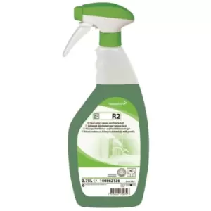 Room Care R2 Hard Surface Cleaner and Disinfectant Ready To Use 750ml 6 Pack - FA274