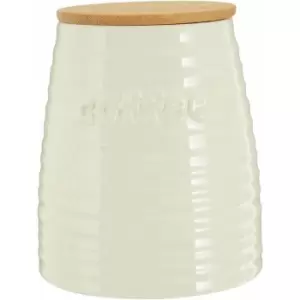 Winnie Cream Dolomite Coffee Canister - Premier Housewares