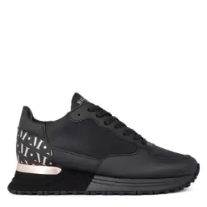 MALLET Satin Popham Trainers - Black