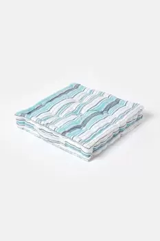 Cotton New England Stripes- Floor Cushion