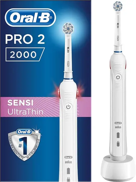 Oral B Pro 2000 Sensi Ultrathin Electric Toothbrush