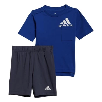 adidas Badge of Sport Summer Set Kids - Blue